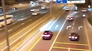Wao beautiful road in dubai