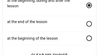 Unit 4 | Module 1 | All Quizz Solved Questions | EaSTE | QAED Training App | School Activities and Warmers