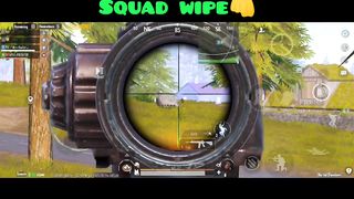 Squad wipe #pubgmobile #shorts #livikgameplay #video #youtubeshorts