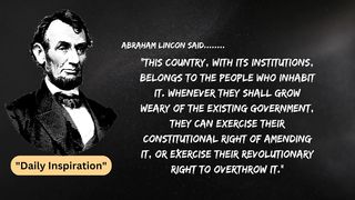 Motivational Quotes of Abraham Lincoln