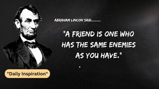 Motivational Quotes of Abraham Lincoln