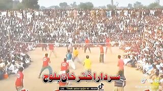 Pakistani volleyball match