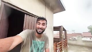 Pegion.Grill Play With Here Kabooter beutiful Pegion And Every Movements