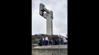 3 МАРТ СТАРА ЗАГОРА - ПРЕНАСЯНЕ НА БЪЛГАРСКИЯТ ФЛАГ ДО ПАМЕТНИКЪТ САМАРСКО ЗНАМЕ