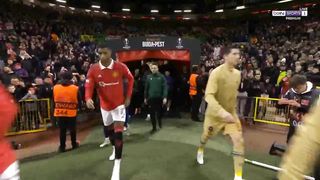 ملخص مباراة مانشستر يونايتد وبرشلونة الرائعة 2 1 الدوري الاوروبي
