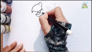 how to draw parrot_parrot drawing easy_mai toota main toota????_mitthu mitthu main karta