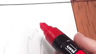 Elmo drawing 4 different ways !
