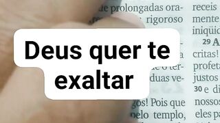 Deus abençoa os humildes de coração