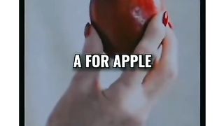 School teaches us A for Apple