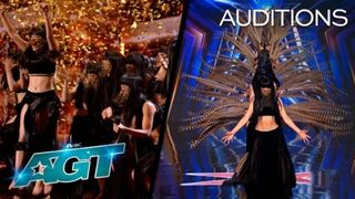 Golden Buzzer: Mayyas' Breathtaking Audition Captivates Sofia Vergara | AGT 2022