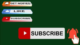 How do you get a Like subscriber logo on  & Get Notified Green screen no copyright