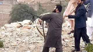 Pathan firing in outdoor