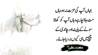 HMPBUH and Hazrat Ali Quotes