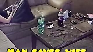 True Sigma saves his wife from home intruder!!!