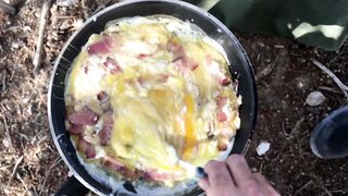 Urgent Outdoor Breakfast