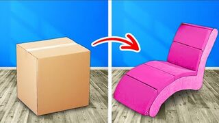 НЕВЕРОЯТНЫЕ КРАФТЫ ИЗ КАРТОНА | Крутые проекты из вторсырья || HD
