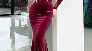 Beautiful branded long macsi fish tail outfits for functions and parties in trend