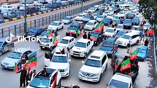 عمران خان کا استقبال