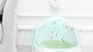 ROJECO 4000mAh Smart Cat Odor Purifier For Cat Litter Box Deodorizer Automatic Pet Toilet Air Purifier Dog Cat Litter Deodorant-