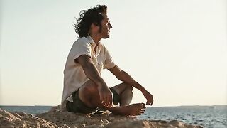 Alone man hd video