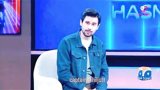 TABISH HASMI SHOW SHORT CLIP WITH HARIS RAUF