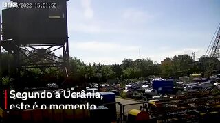 Míssil Russo atinge shopping na Ucrânia