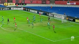 هدف الاهلي في مرمي القطن بدوري ابطال افريقيا محمد شريف