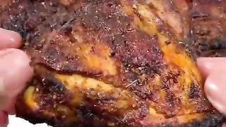 BBQ Rub Baked Chicken #chickenBBQ #chickenrosat