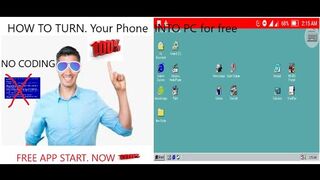 HOW TO TURN Your PHONE INTO PC windows 98 simulator For free in 2023
