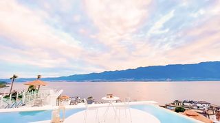 Beautiful scenery romantic quiet scenery Beautiful scenery sea scenery seaside scenery