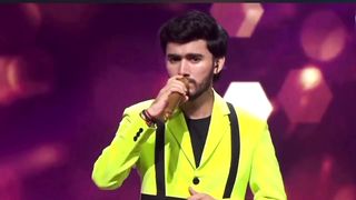 Chirag Kotwal performing in Indian idol 13