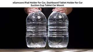 eSamcore iPad Holder for Car, Dashboard Tablet Holder for Car Suction Cup Tablet Car Mount