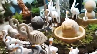 Beautiful Annimal showpiece || peacock parrots macow || arts and crafts || haven and haven