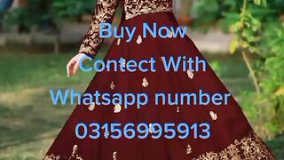 Fabric: Shamoz Silk Front: Embroidered Sleeves: Embroidered