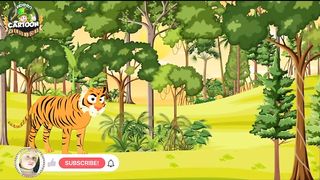 lazy Tiger / Urdu Story /Urdu  Kahaniyan/ کام چور چیتا