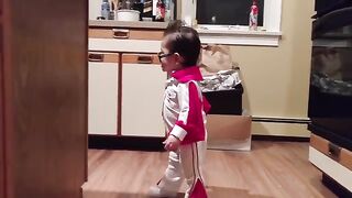Funny Halloween babies video