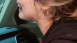 Girl Punjabi song dance in car