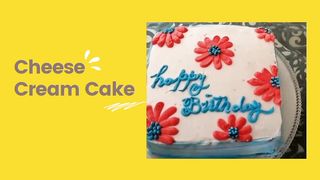 Cheese cream cake| Cake Recipe without oven