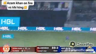 ????Azam khan on fire????