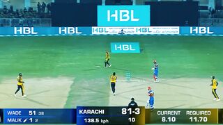 Aamer Jamal Fantastic Bowling | Peshawar Zalmi vs Karachi Kings | HBL PSL 8