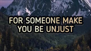 ALLAH SAYS BE JUST