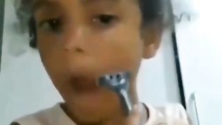 Cute baby girl funny video