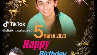 Happy birthday ifzaa altaf