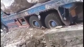 This truck is not strong enough to hold the load