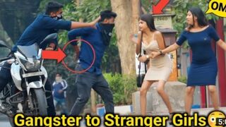 When gangster Asking Address to Stranger girls ????????