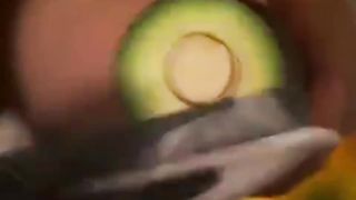 Vegetables and fruits cutting knife