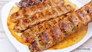 Turkish Chicken Adana Kabab recipe ????????????