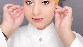 How to wear hijab for wedding #functions #easy Hijab wearing for occasions