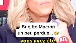 Brigitte Macron un peu perdu... reforme des retraites