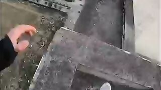 INSANE PARKOUR ROOFTOP POV